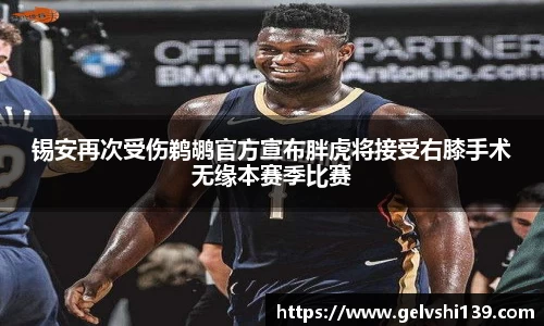 锡安再次受伤鹈鹕官方宣布胖虎将接受右膝手术无缘本赛季比赛